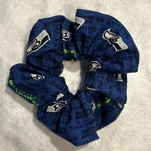 NEW Handmade Seattle Seahawks Hair Scrunchie